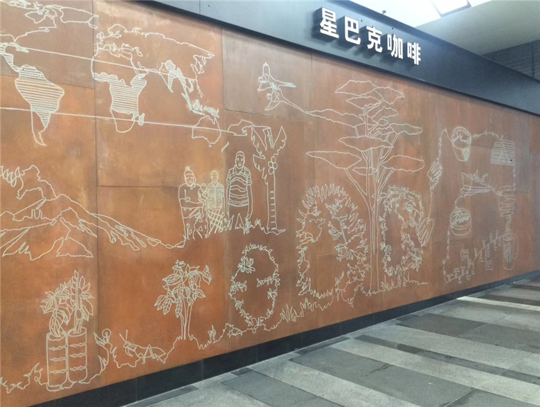 石门耐候钢幕墙